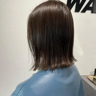 ミディアム カラー IwAsh  大和駅店所属・shiho .のヘアスタイル