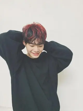 ショート カラー メンズ mayu .のヘアスタイル