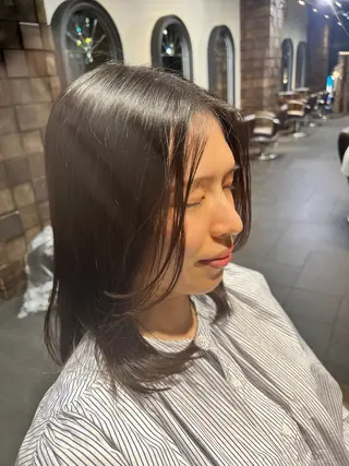 ミディアム MINX中村 公亮/デザインパーマのヘアスタイル