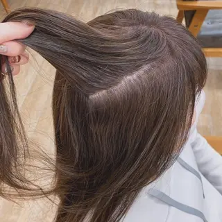 セミロング パーマ/ハイライト 💙鶴岡 愛💙のヘアスタイル