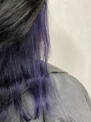 ミディアム カラー パーマ ヘアアレンジ 年間1500人担当 代表 南一路のヘアスタイル