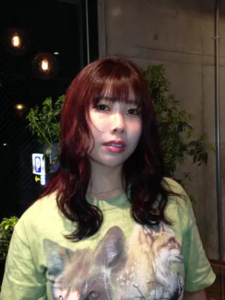 セミロング ANDREY所属・ANDREY RISAのヘアスタイル