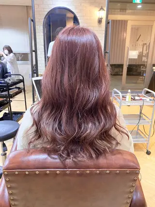 ロング カラー 髪質改善 ヒデのヘアスタイル