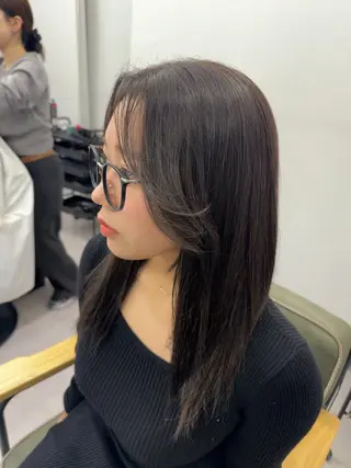 カラー Aya/大阪梅田 /艶カラーのヘアスタイル