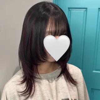 ミディアム 韓国ヘア AINA🐱のヘアスタイル
