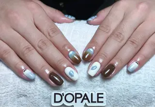 ネイル D‘OPALEサロン所属・トパサロン 上野kkのネイルデザイン