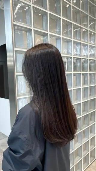 ロング カラー fifth 阿部楓のヘアスタイル