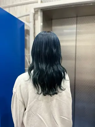 セミロング カラー white.梅田所属・White梅田 / COCOのヘアスタイル