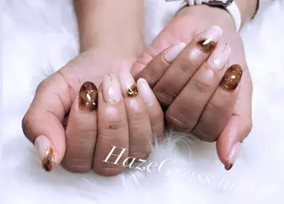 ミディアム HazeGrass NAILのネイルデザイン