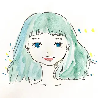 ミディアム 佐藤 美咲のヘアスタイル