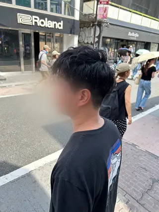 パーマ メンズ 縮毛•ハイトーン Runaのヘアスタイル