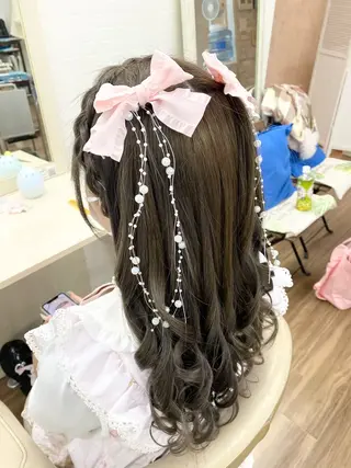 ロング ヘアアレンジ GLOSS♡ ヤマガミコウジのヘアスタイル