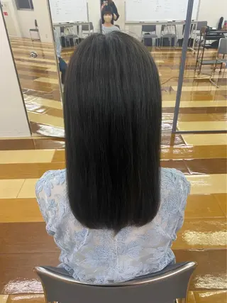 ロング 【艶カラー⠀】坂東 要のヘアスタイル