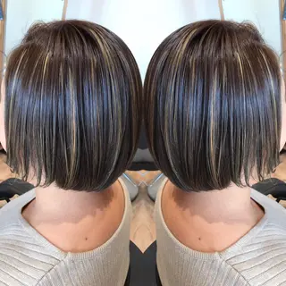 ショート カラー 大久保 隆蔵のヘアスタイル