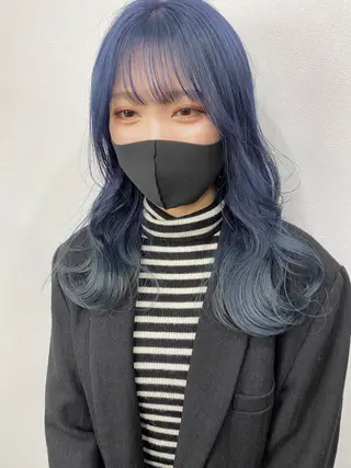 セミロング Zina西新 井上貴幸のヘアスタイル