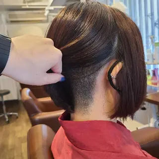 ミディアム Hazumi Ayanoのヘアスタイル