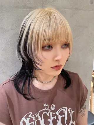 ミディアム カラー Say. Reeのヘアスタイル