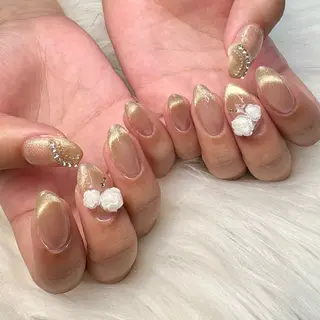 ネイル VIVA NAIL所属・自爪を傷つけない フィルイン3500円のネイルデザイン