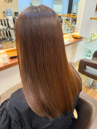 セミロング すばる/縮毛矯正 /似合わせカラーのヘアスタイル