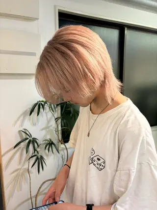 セミロング メンズ sakura🌸 レイヤー/韓国ヘアのヘアスタイル