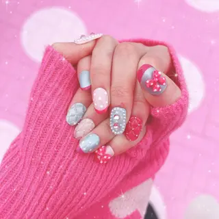 ネイル Bestnail所属・Best Nail Yu🎀🫧のネイルデザイン
