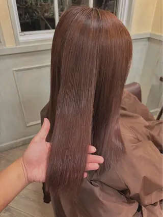 ミディアム カラー BioTop atora所属・🐾🐈Shiho 🐈‍⬛🐾/矯正のヘアスタイル