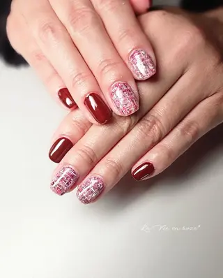ネイル ラヴィアン ローズのネイルデザイン