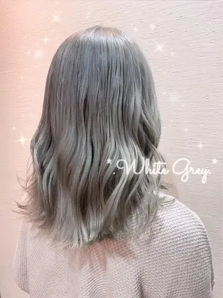 セミロング カラー 💐レイヤー/透明感 カラー💐智口彩香のヘアスタイル