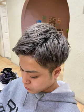 メンズ ショートカット パーマ石井のヘアスタイル