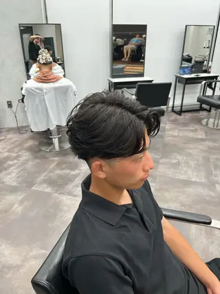 ミディアム メンズ メンズ特化🔥　齋藤 航のヘアスタイル