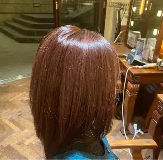 ミディアム カラー stylist YUTOのヘアスタイル