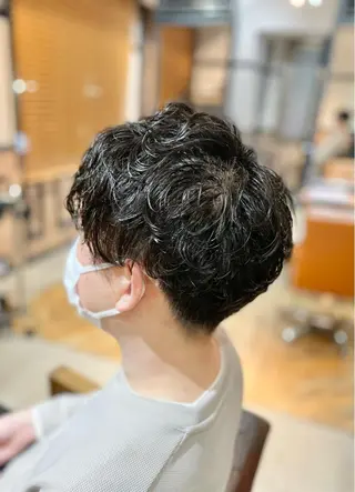 パーマ メンズ muk hair所属・muk hair篠村 髪質改善/完全個室のヘアスタイル