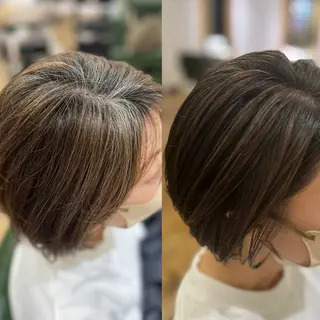 カラー 種村 さらのヘアスタイル