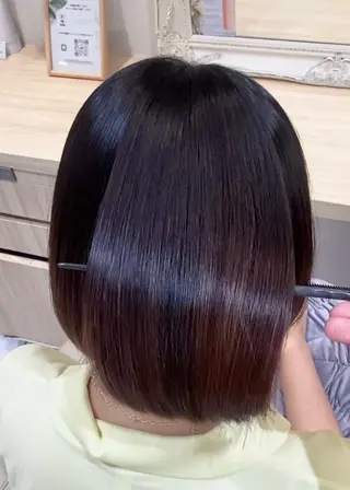 ショート パーマ 美髪の錬金術師🧙 縮毛矯正/嶽 涼太のヘアスタイル