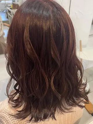 ミディアム ラム【CLAP】 🤍のヘアスタイル