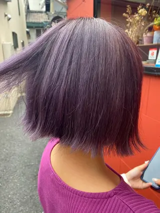 ミディアム 大久保 愛のヘアスタイル