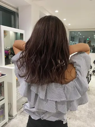 ミディアム カラー JILBLAN京都 ショート/ハイライトのヘアスタイル