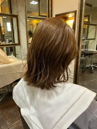 ミディアム 透明感カラー特化 🫧西岡輝美🫧のヘアスタイル