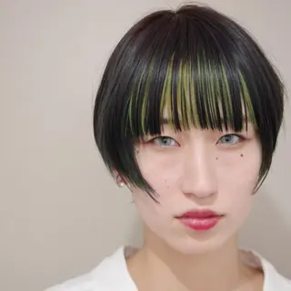 ショート カラー ショート/ボブ/ 吉祥寺/ryoのヘアスタイル