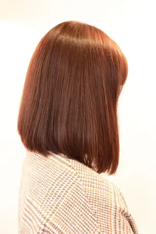 ミディアム カラー 小川 美香のヘアスタイル