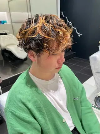 パーマ メンズ メンズカット/パーマ 特化/唯翔/吉祥寺のヘアスタイル