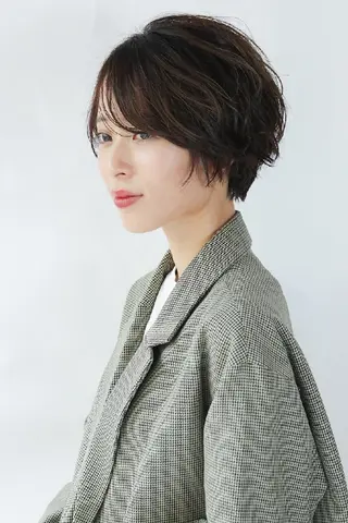 ショート カラー 自由が丘×似合わせ ディレクター枦山大将のヘアスタイル