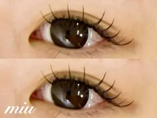 マツエク・マツパ miunail Minamiのマツエク・マツパデザイン