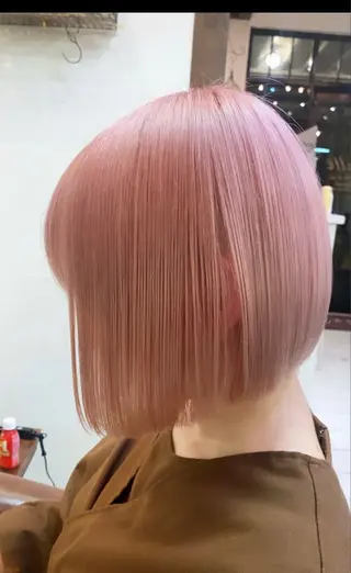 ミディアム ショートカット いちば　ゆなのヘアスタイル