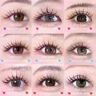 マツエク・マツパ 大阪梅田 SAKI 韓国風束感まつ毛のマツエク・マツパデザイン