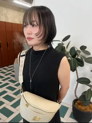 カラー HIKARI/透明感 /インナーカラーのヘアスタイル