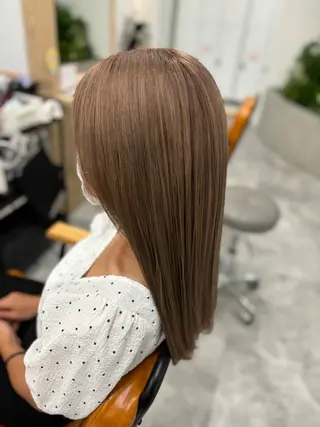 ロング カラー ❄️中野侑香❄️ ハイライト/ブリーチのヘアスタイル