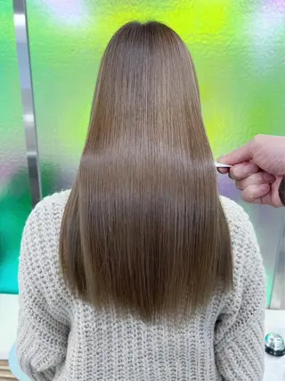 ロング カラー RUI⚪️艶髪 ⚪️髪質改善のヘアスタイル