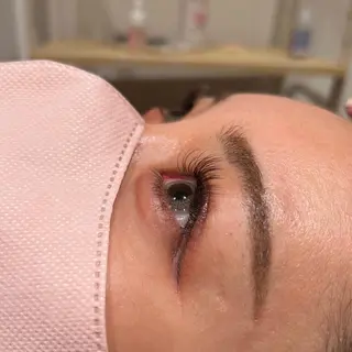 マツエク・マツパ 山村紗慧/透明感カラ ー/クロスパーマのヘアスタイル