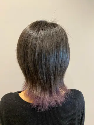 ミディアム カラー 艶髪🌿美髪 大塚礼乃【西荻窪】のヘアスタイル